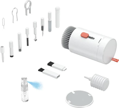 20-in-1 Multi-Functional Cleaning Kit for Earphones for Computers, Laptops, Mobiles, Gaming