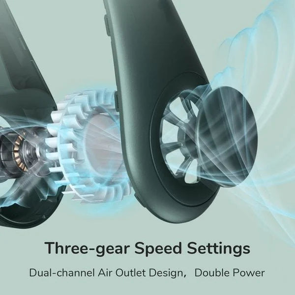 Portable Neck Fan Hands Free Bladeless Fan