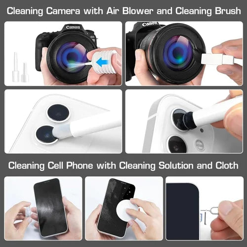 20-in-1 Multi-Functional Cleaning Kit for Earphones for Computers, Laptops, Mobiles, Gaming