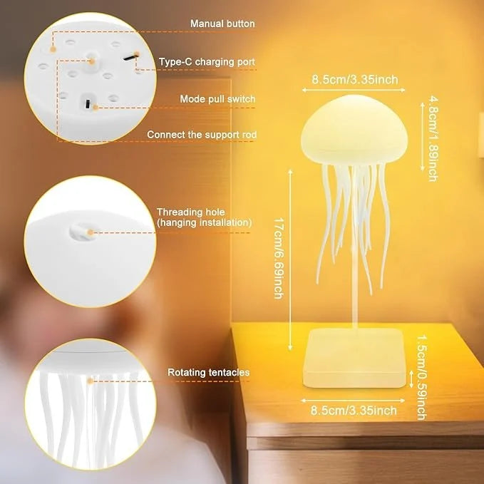 jelly fish lamp