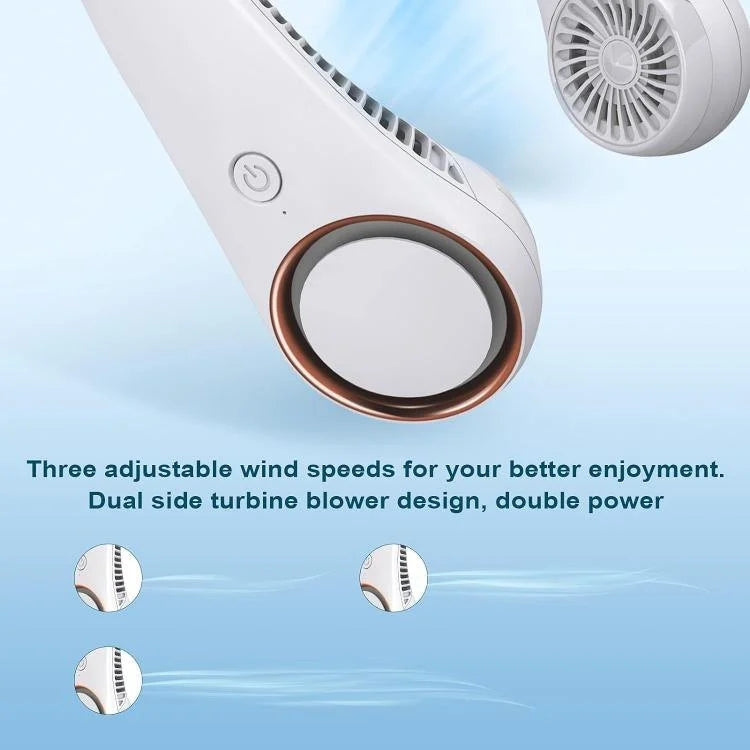 Portable Neck Fan Hands Free Bladeless Fan